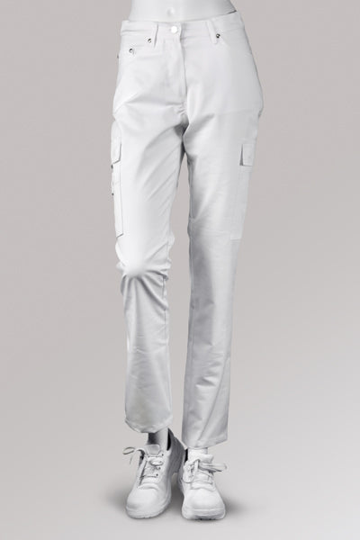 Damenhose gerades Bein
