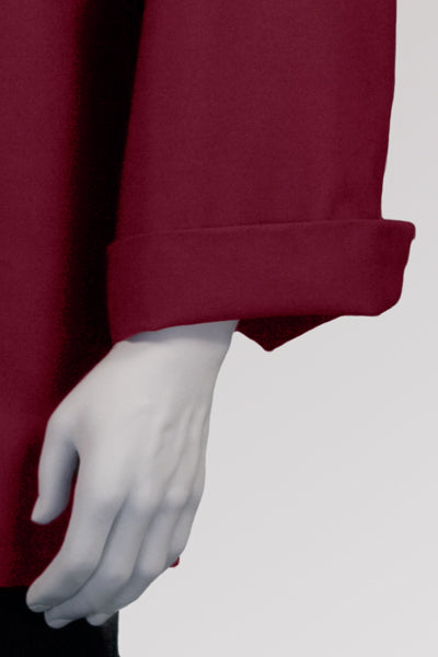 Herrenkochjacke Nathan cherry